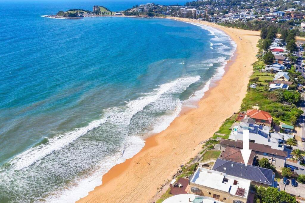 Absolute Beachfront Surf Unit In Terrigal/Wambi 왐베랄 외부 사진
